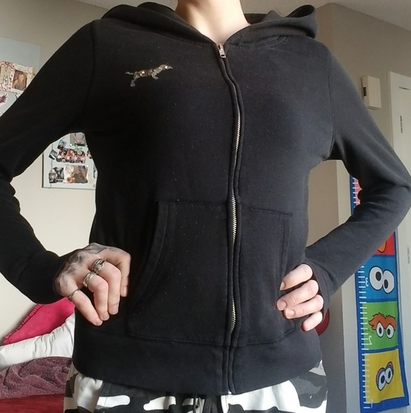 .*×Victoria secret zip up - Picture 3 of 4